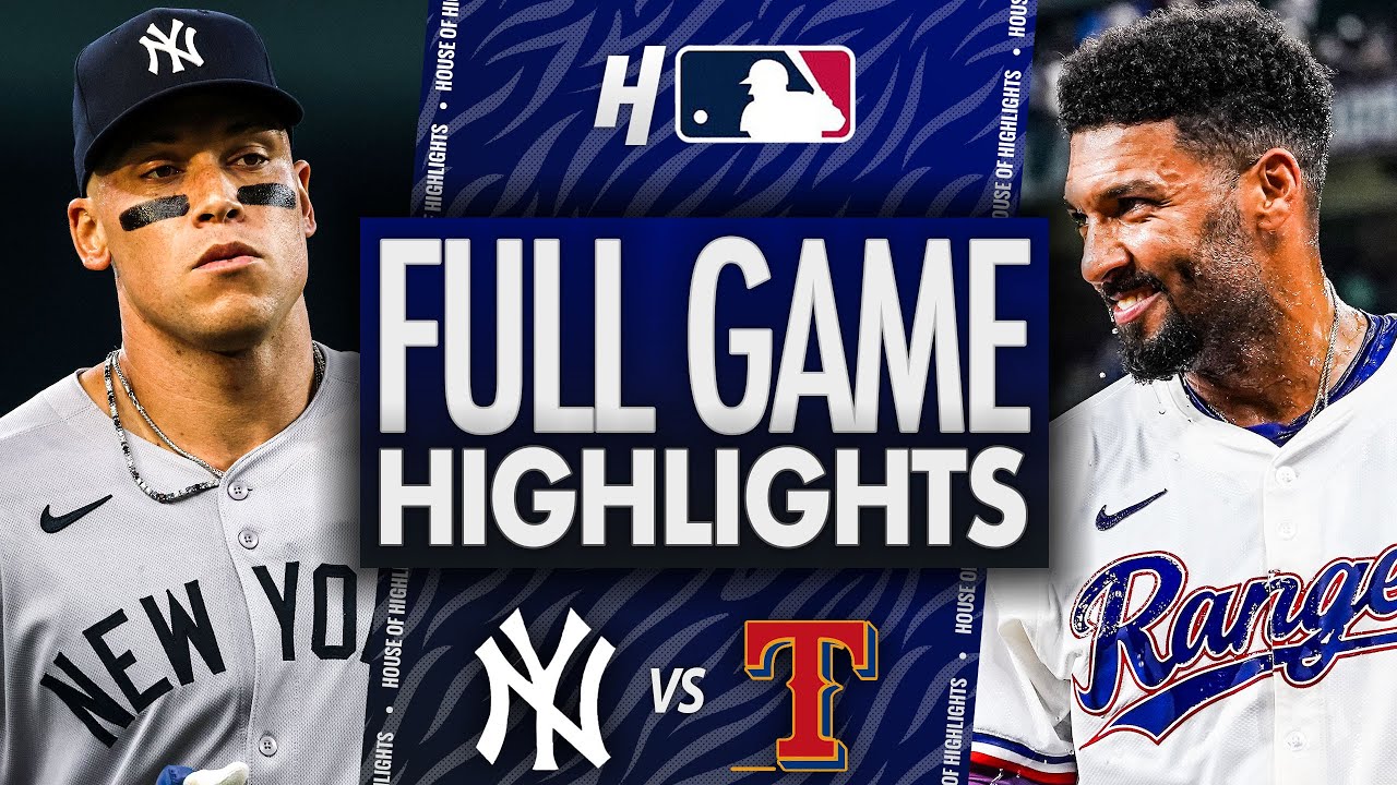 New York Yankees vs Texas Rangers - FULL GAME HIGHLIGHTS | August 5, 2025 MLB Season