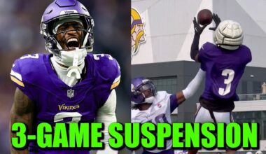 BREAKING: Minnesota Vikings WR Jordan Addison Officially Suspended the First Three Games of 2025 SZN