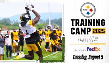 Steelers Initial Depth Chart Review + Inside Look at Practice (Aug. 5) | Pittsburgh Steelers