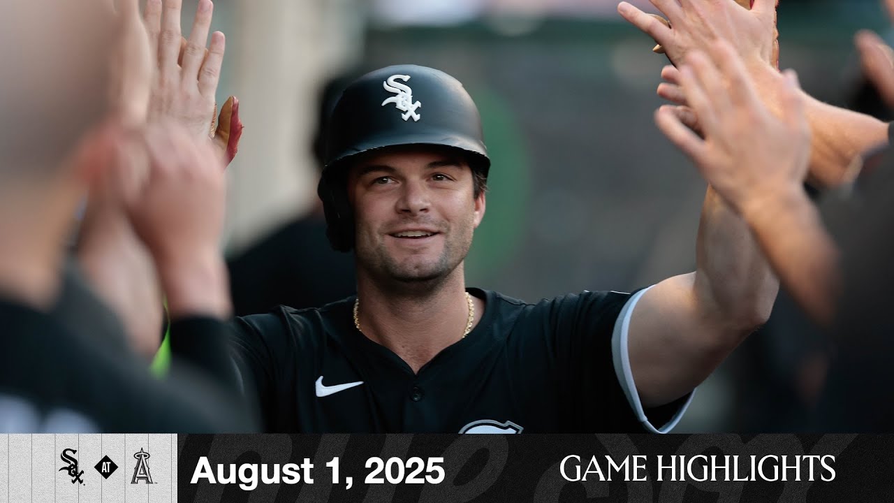 HIGHLIGHTS: Sox Launch 4 Homers in Win Over Angels (8.1.25)