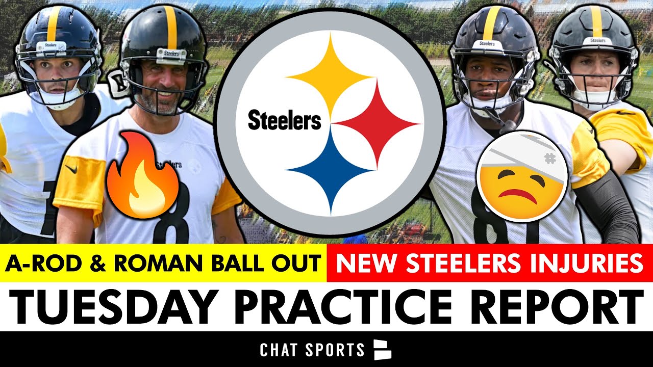 Steelers Camp News: Aaron Rodgers & Roman Wilson DOMINATE + Jonnu Smith & Will Howard Get INJURED