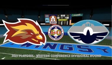 AAFA 2025 Playoffs West Divisional Round - Arizona Firebirds (10-7) @ San Antonio Wings (13-3)