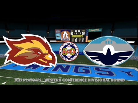 AAFA 2025 Playoffs West Divisional Round - Arizona Firebirds (10-7) @ San Antonio Wings (13-3)