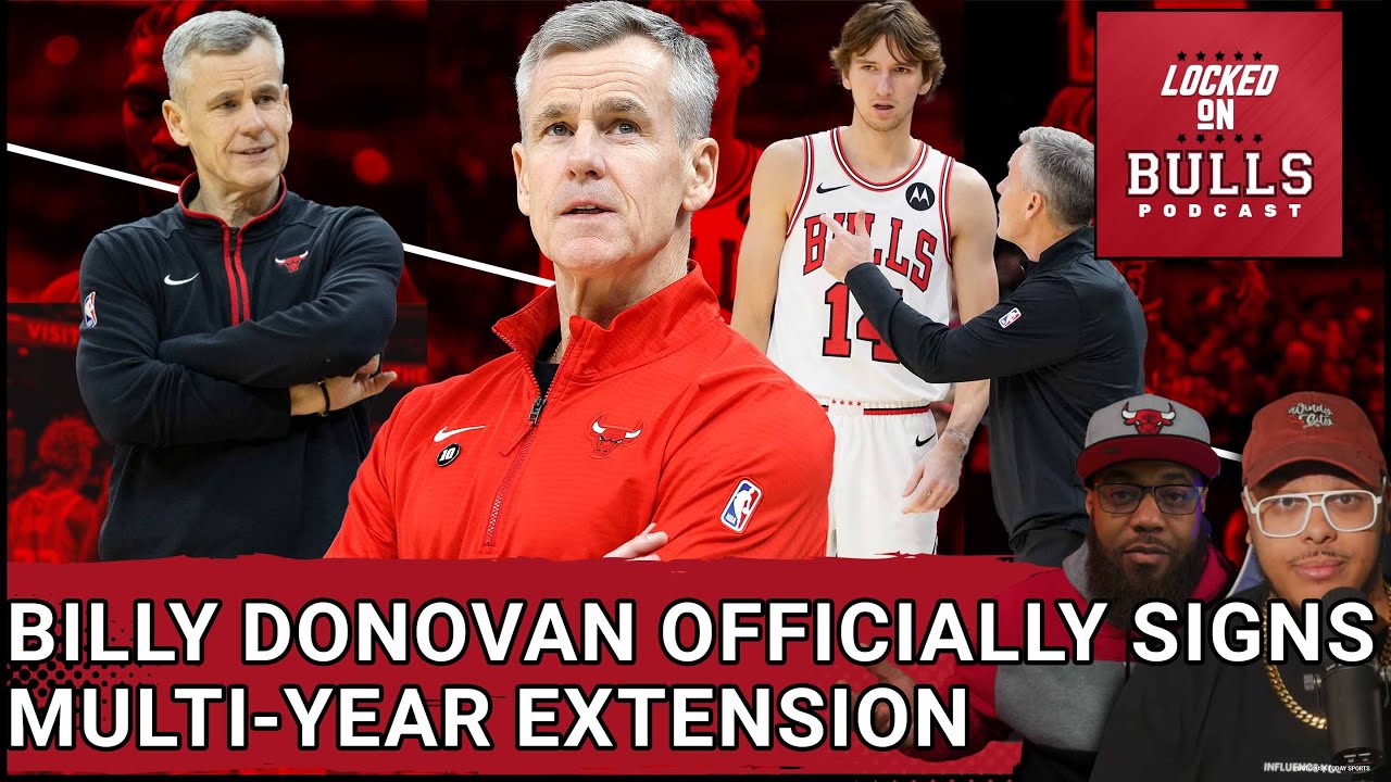 Billy Donovan Signs Multi Year Extension WIth Bulls | Right Coach For New Direction?