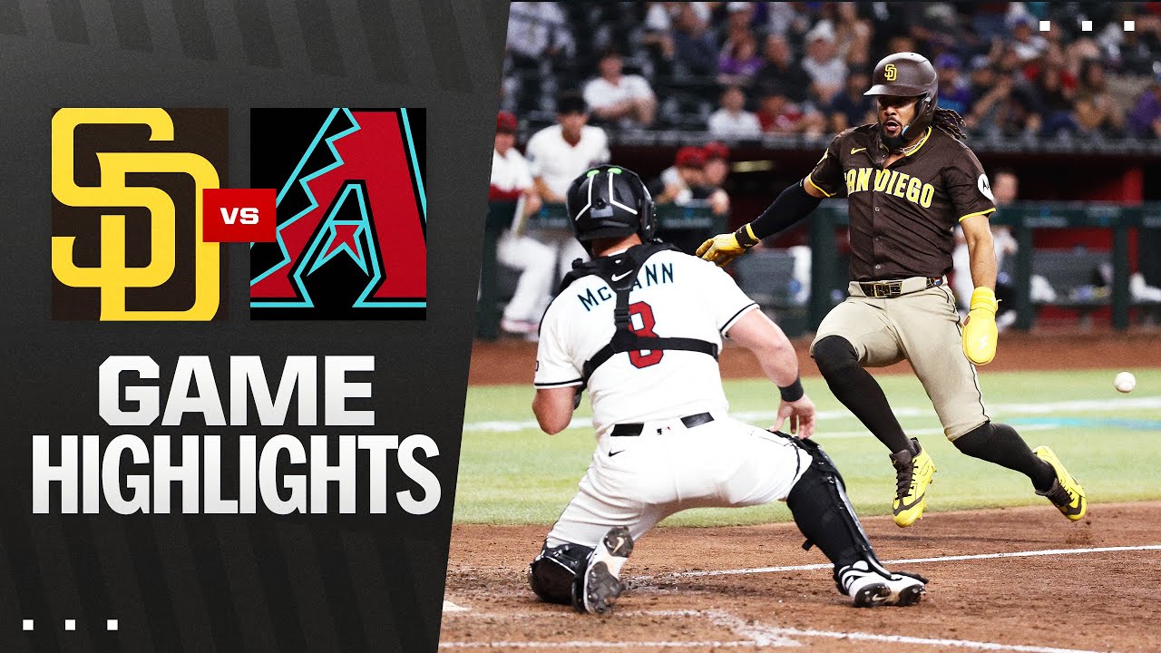 Padres vs. D-backs Game Highlights (8/5/25) | MLB Highlights