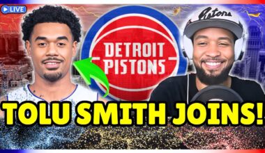 EXCLUSIVE! Pistons TOLU SMITH Pulls Up To The Show! 👀