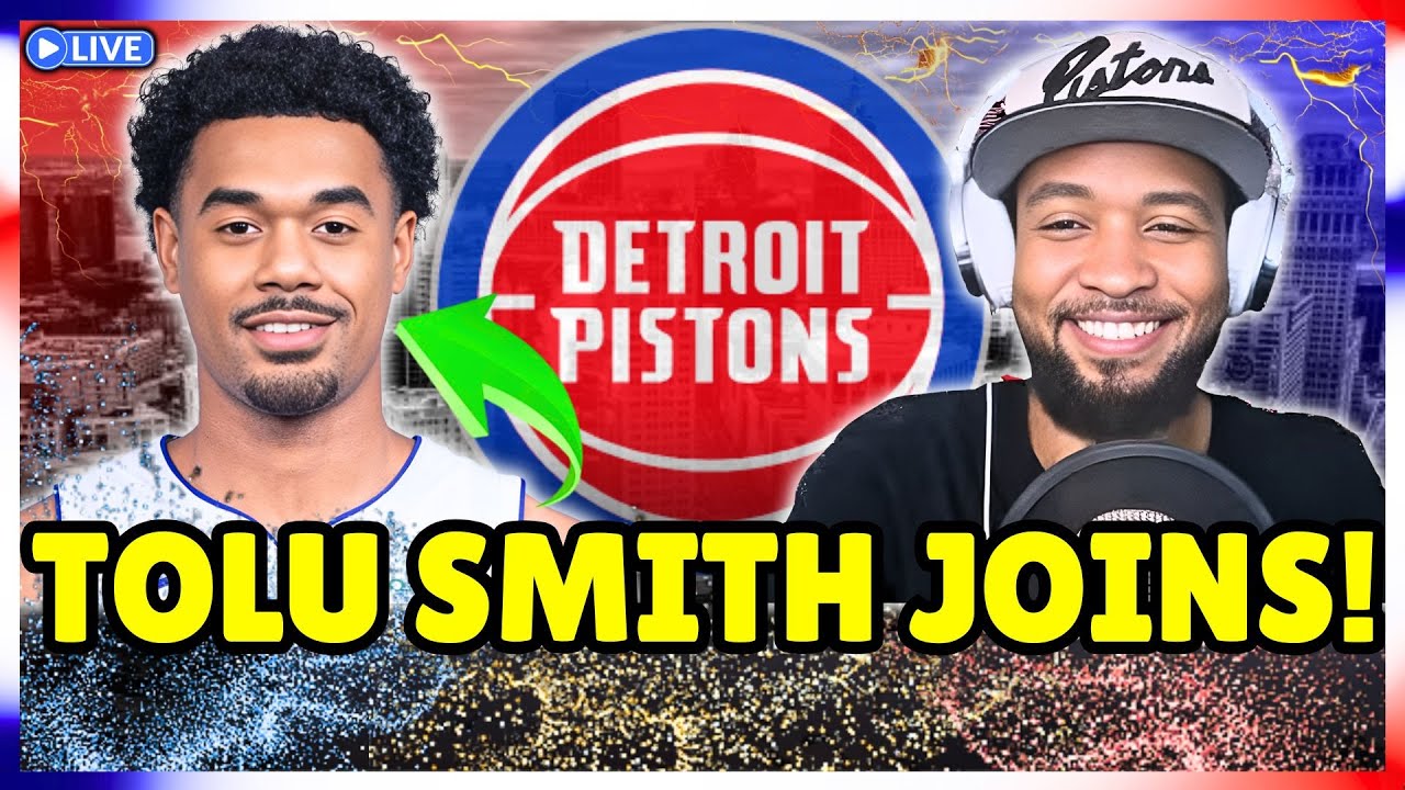 EXCLUSIVE! Pistons TOLU SMITH Pulls Up To The Show! 👀