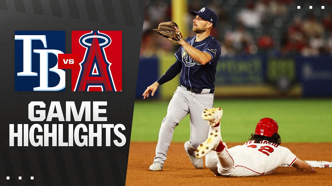 Rays vs. Angels Game Highlights (8/5/25) | MLB Highlights