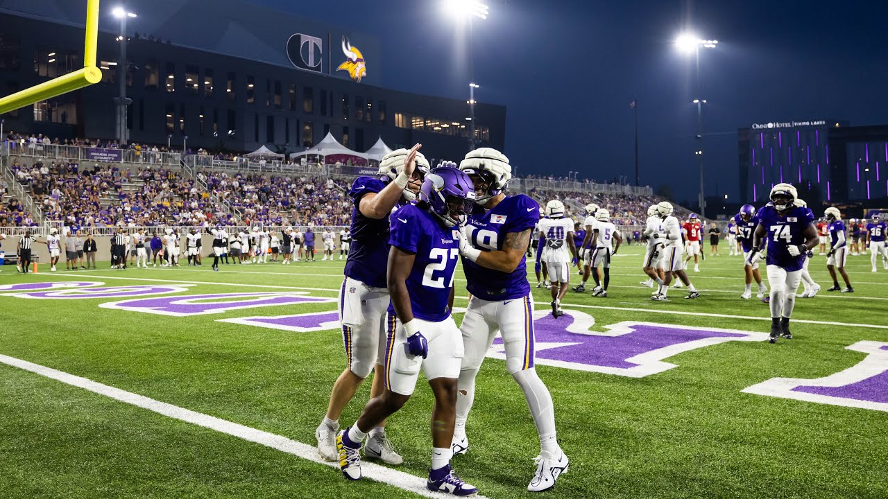 Sounds from 2025 Training Camp Night Practice | Minnesota Vikings