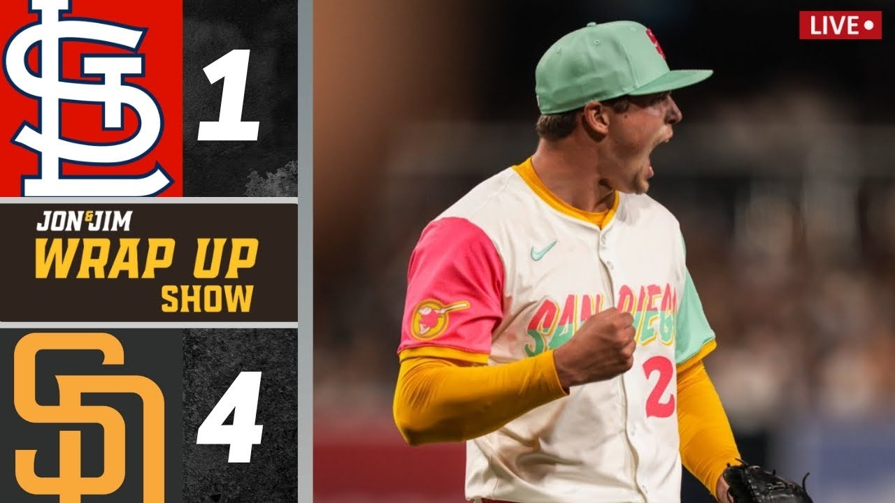 Padres vs Cardinals Postgame Wrap Up Show: Padres 4 Cardinals 1