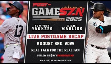 🎥 Yankees vs. Marlins - SWEPT IN MIAMI! Recap and Highlights (8/03/25)