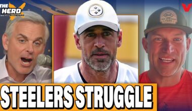 Why Pittsburgh Steelers are STRUGGLING w/ Aaron Rodgers | THE HERD NFL w/ Colin Cowherd