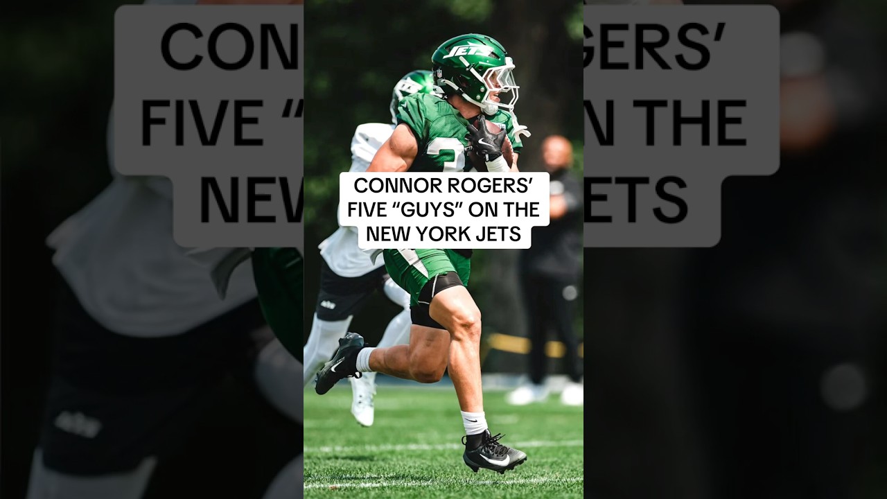 Connor Rogers' FIVE "GUYS" on the New York #Jets