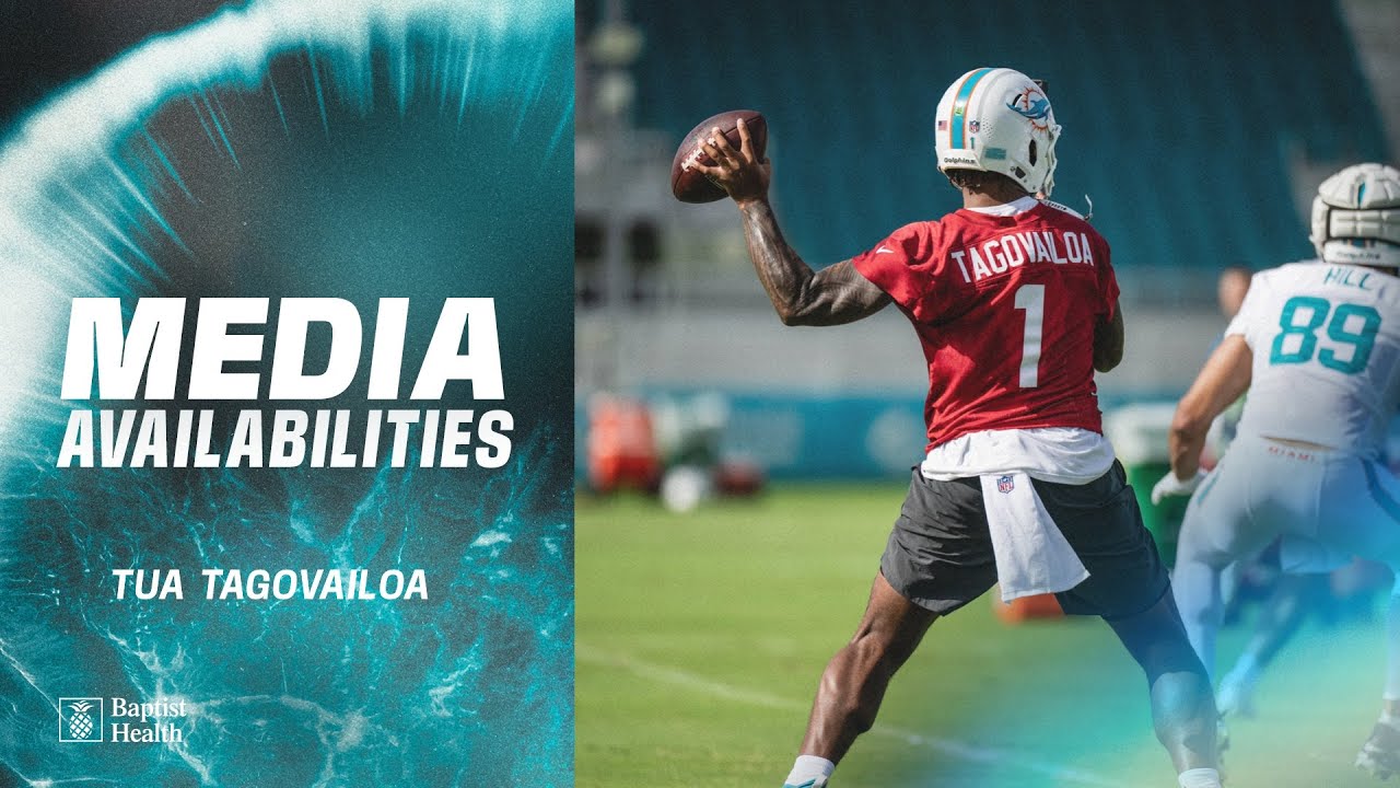 QB Tua Tagovailoa meets with the media | Miami Dolphins