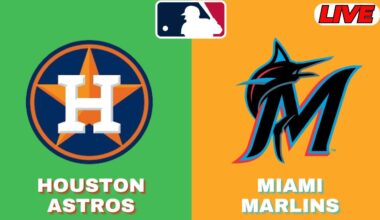 Houston Astros Vs Miami Marlins | MLB 2025 | MLB Live Baseball Score | 06/08/2025