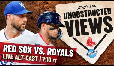 Boston Red Sox vs. Kansas City Royals LIVE Alt-Cast | Unobstructed Views