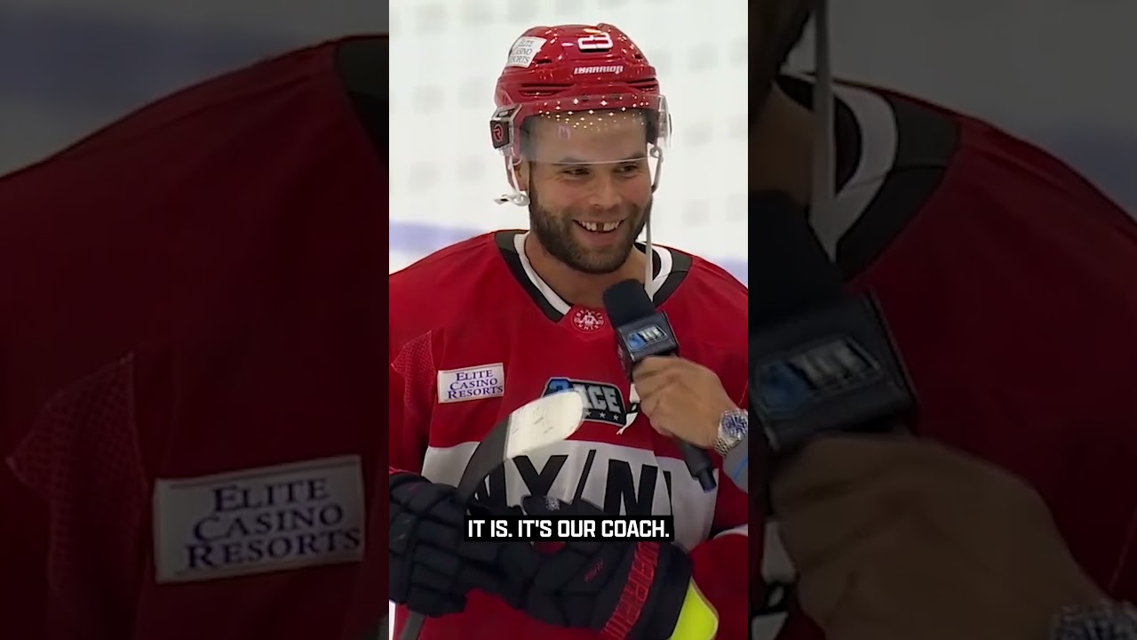 Ken Daneyko is DYNAMITE behind the bench 🧨