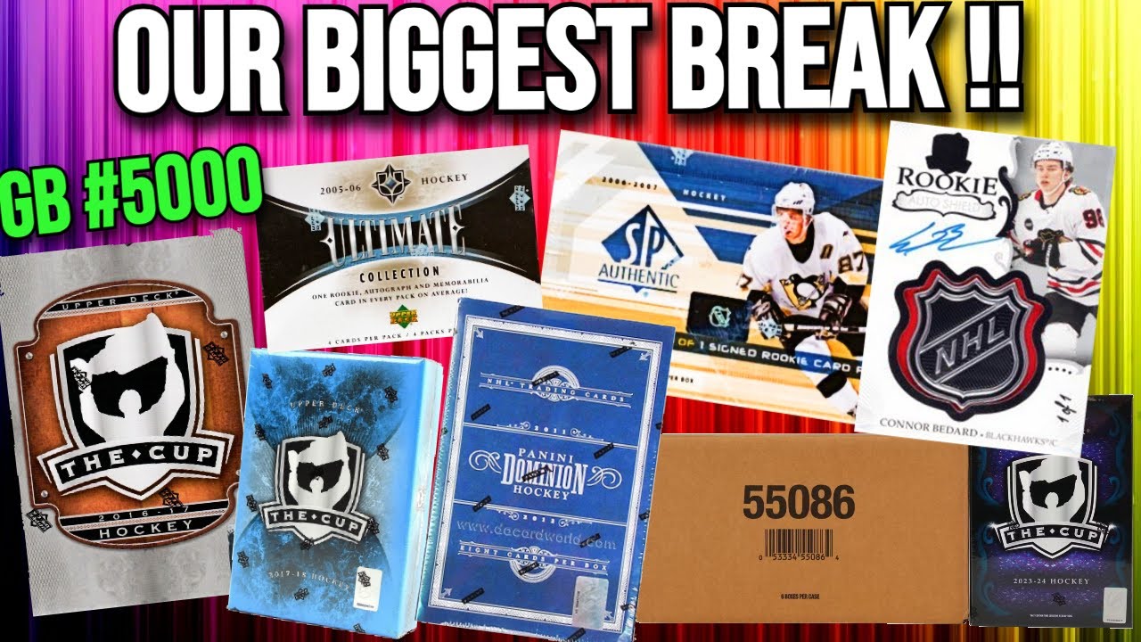 GB 5000 !! Wednesday Night Hockey Breaks !! - CUP, Mixers & Shield Hunt !!🔥