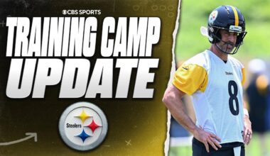 Pittsburgh Steelers Training Camp UPDATE: Mike Tomlin has a 'different energy' in year 19 & MORE