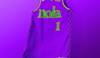 Mardi Gras inspired Pels jersey 🎺 Pt 2/2