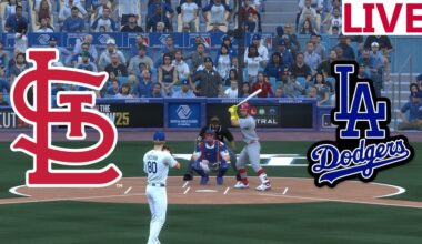 🔴LIVE 🔴St Louis Cardinals  VS Los Angeles Dodgers/August 6th/Mlb Envivo /MLB THE SHOW 25