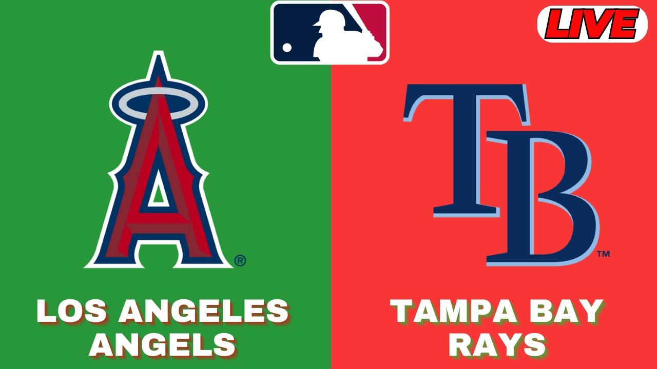 Tampa Bay Rays Vs Los Angeles Angels | MLB 2025 | MLB Live Baseball Score | 06/08/2025