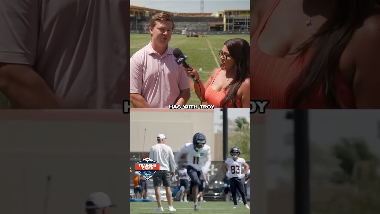 ICYMI: Troy Franklin stood out during Day 10 of #BroncosCamp 👀 #nfl #broncos #trainingcamp