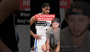 NBA Best Remaining FA Predictions 💰