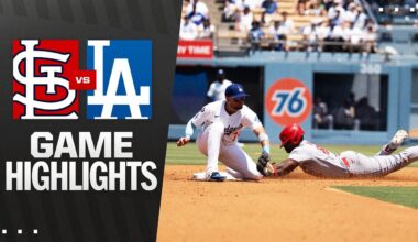 Cardinals vs. Dodgers Game Highlights (8/6/25) | MLB Highlights