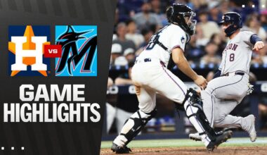 Astros vs. Marlins Game Highlights (8/6/25) | MLB Highlights