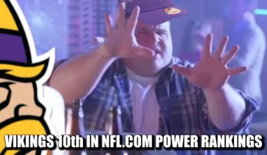Minnesota Vikings Ranked #10 in NFL.com's Preseason Power Rankings