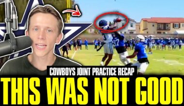 The Dallas Cowboys Joint Practice Created A LOT of Questions... im worried