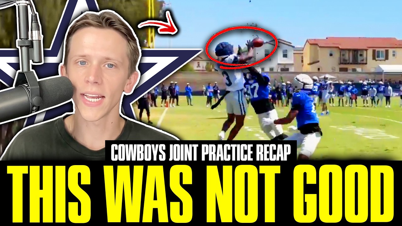 The Dallas Cowboys Joint Practice Created A LOT of Questions... im worried
