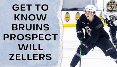 Get To Know Bruins Prospect Will Zellers | The Skate Pod, Ep. 467