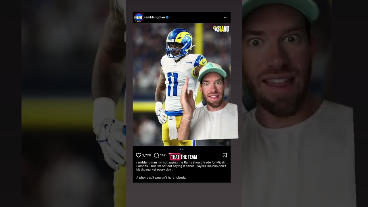 Micah Parsons & Aaron Donald Teaming Up on Rams??