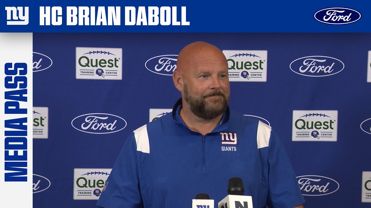Coach Brian Daboll Previews Preseason Opener vs. Bills | New York Giants