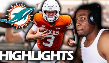 (QB) Quinn Ewers Highlights | 2025 NFL Draft - Miami Dolphins