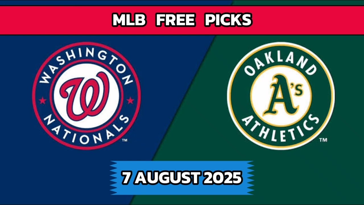 Washington Nationals VS Oakland Athletics | USA MLB Match Prediction | MLB Picks Today