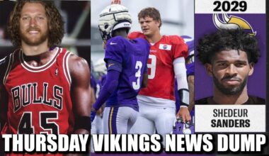 Minnesota Vikings News Dump (8.7.2025) | Hockenson Back, Camp Continues, 2029 MVP?