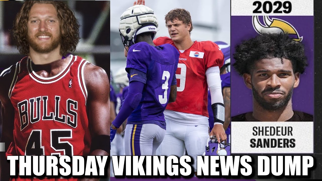 Minnesota Vikings News Dump (8.7.2025) | Hockenson Back, Camp Continues, 2029 MVP?
