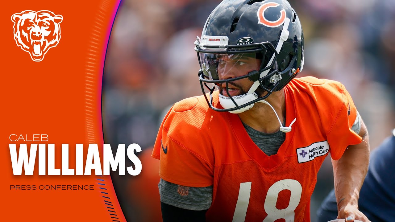 Caleb Williams on being in 'constant communication' with Ben Johnson | Chicago Bears