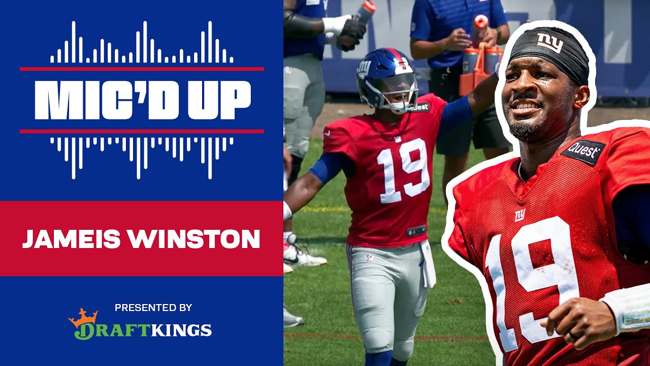 Jameis Winston Mic'd Up DOES NOT Disappoint 🎙️🤣 | New York Giants