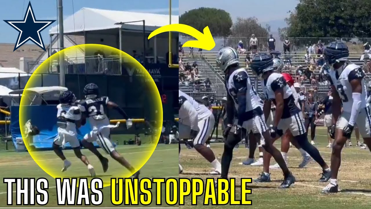 The Dallas Cowboys Day 12 Training Camp Highlights Were COMPLETELY MESSY... | Cowboys News |