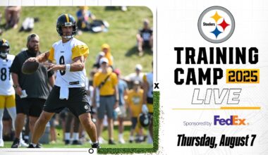 Watch Steelers practice on Thursday, August 7 | Pittsburgh Steelers