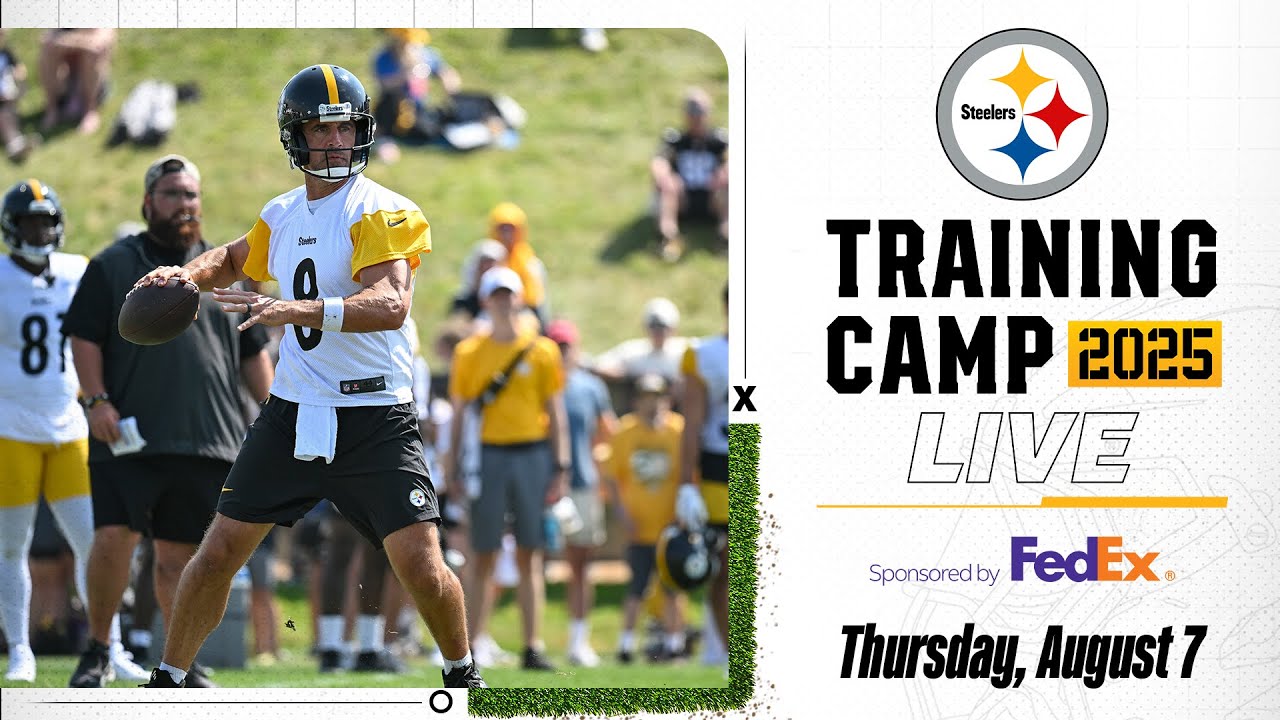 Watch Steelers practice on Thursday, August 7 | Pittsburgh Steelers