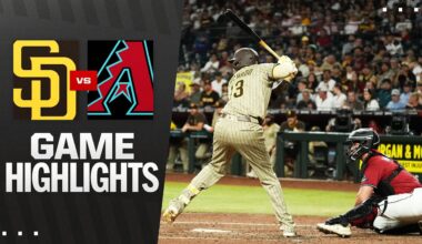 Padres vs. D-backs Game Highlights (8/6/25) | MLB Highlights