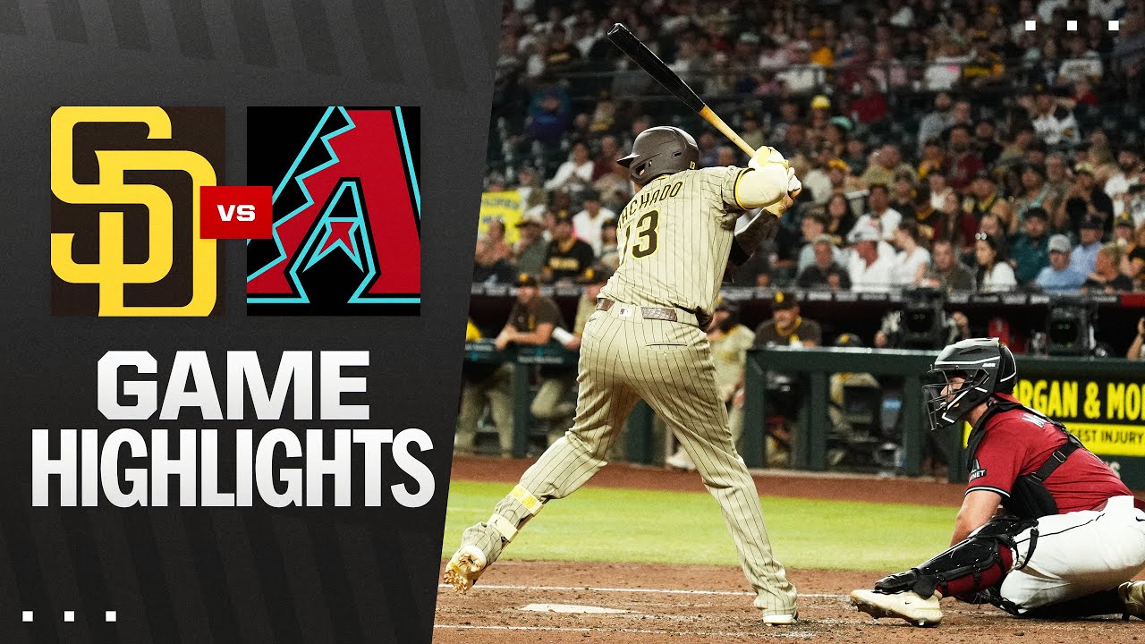 Padres vs. D-backs Game Highlights (8/6/25) | MLB Highlights