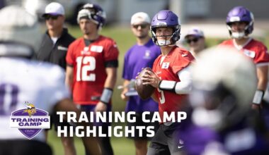 Vikings 2025 Training Camp Highlights | August 7