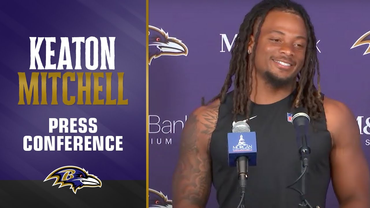 Keaton Mitchell: ‘I Feel A Lot More Confident’ | Baltimore Ravens