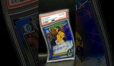 Max Muncy 1st bowman auto /150🔥 #mlb #baseball #oakland #athletics #rookie #bowman #blue #auto